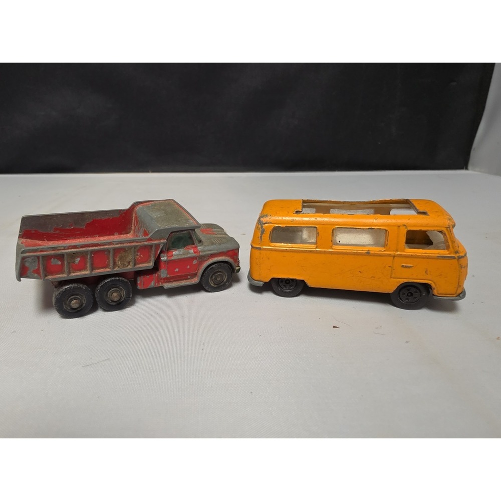 2 Matchbox Lesney Trucks Made In England